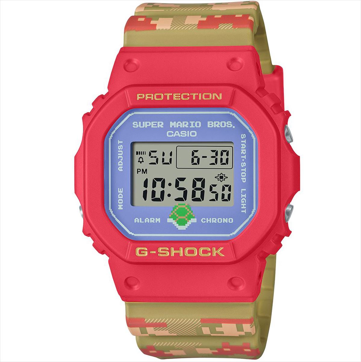G-SHOCK  DW-5600SMB-4JR　マリオコラボ腕時計(デジタル)