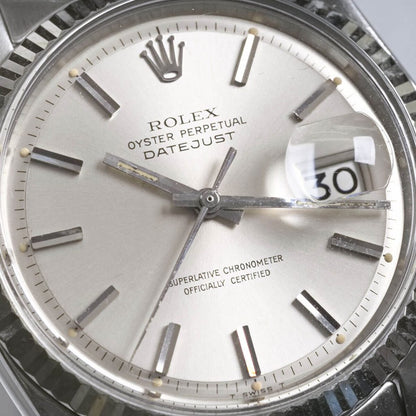 ROLEX DATEJUST Ref.1601 SS SILVER DIAL
