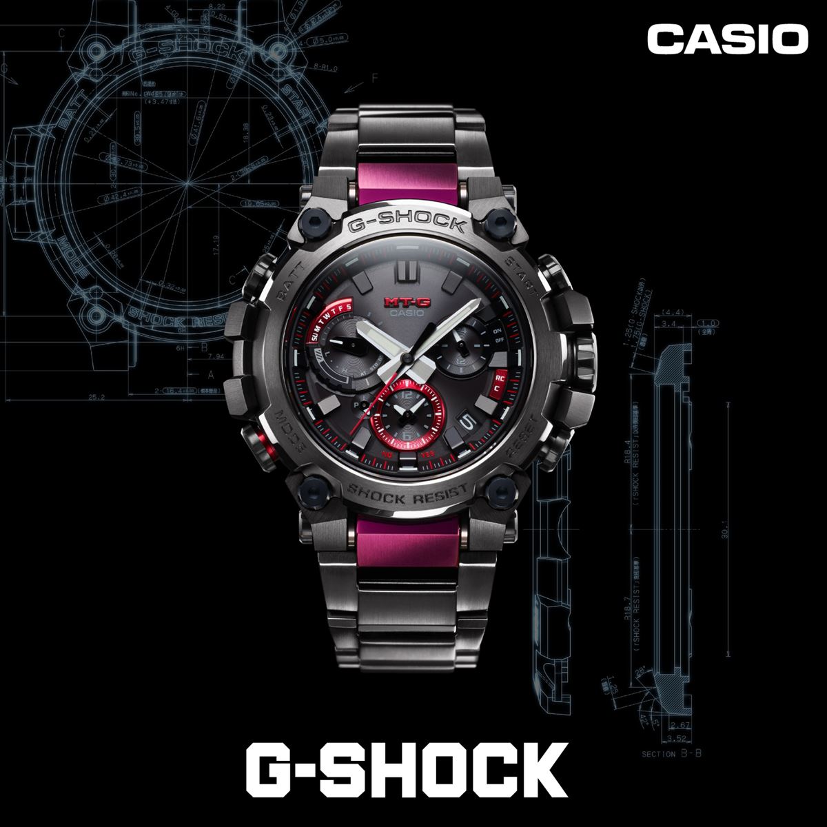 CASIO G-SHOCK MT-G