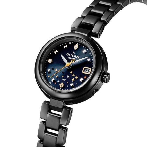 カシオ シーン SHW-7100LTD-1AJR チタン 電波ソーラー 腕時計 CASIO